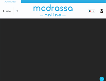 Tablet Screenshot of madrassa-online.com